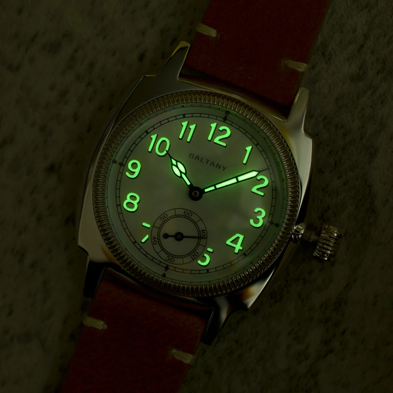 Baltany Vintage Dress Watch MOP Dial