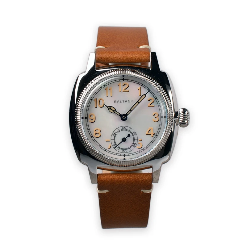 Baltany Vintage Dress Watch MOP Dial