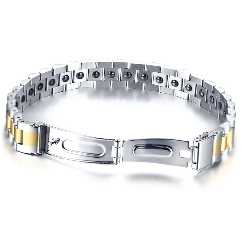 Health Hematite Stones Energy Magnetic Bracelet