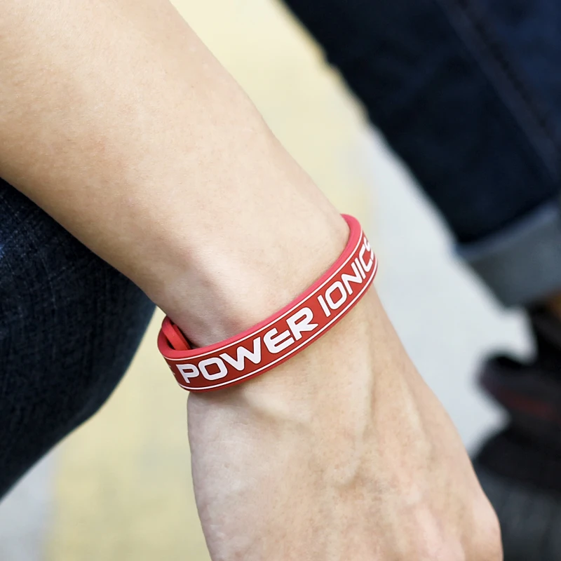 Power Ionics Antifatigue Sports Silicone Bracelets