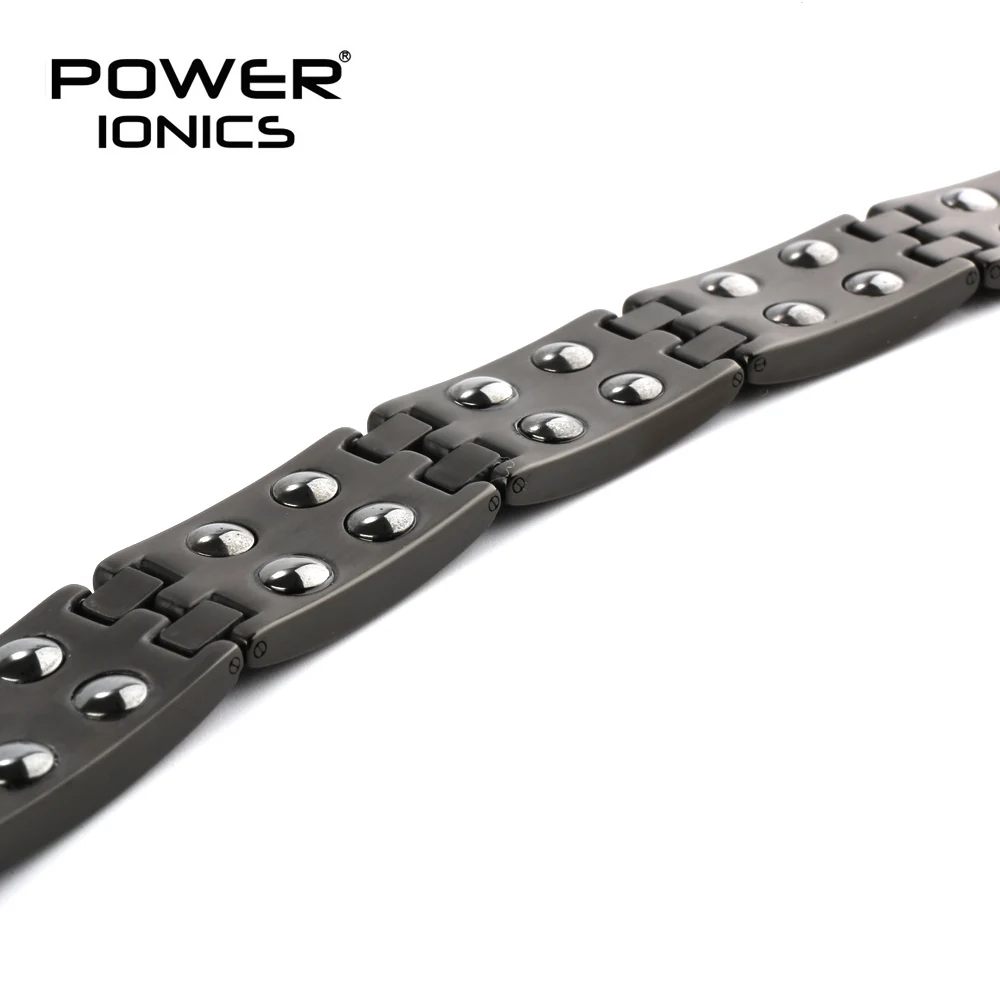 Power Ionics Magnetic Therapy Bracelets Carbon Fiber