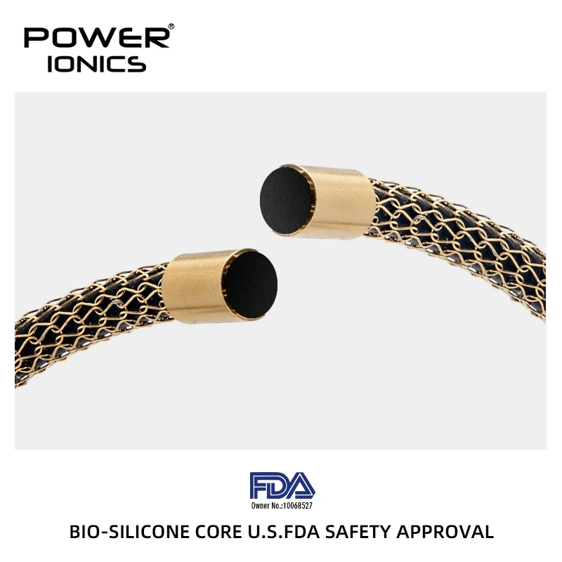 Power Ion Balance 316 Steel Mesh Bracelets