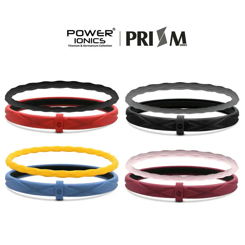 Power Ionics Prism Double Row Waterproof Bracelets