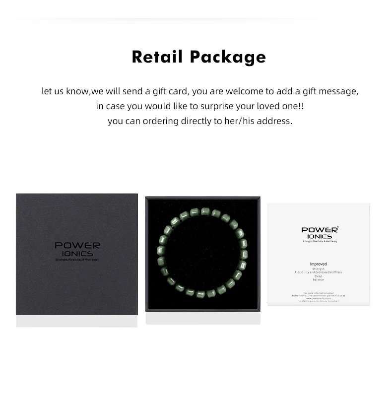 Power Tourmaline Beads Bracelet Balance Energy Wristbands
