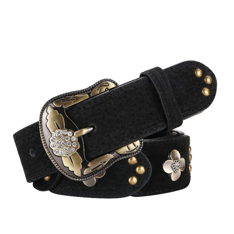 Fashion Casual Women Leather Dress Belt