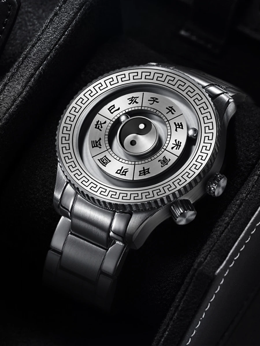 Unique Rolling Magnetic Levitation Watch