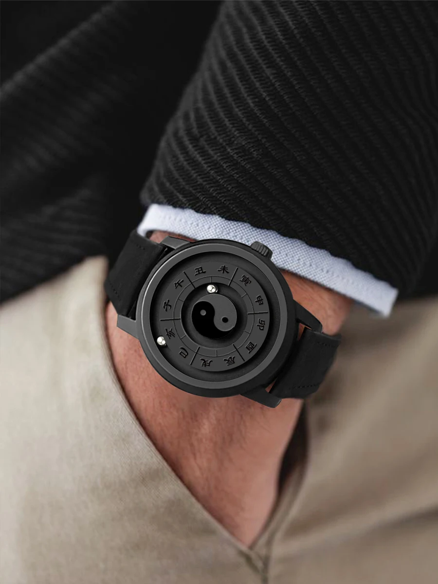 Unique Rolling Magnetic Levitation Watch