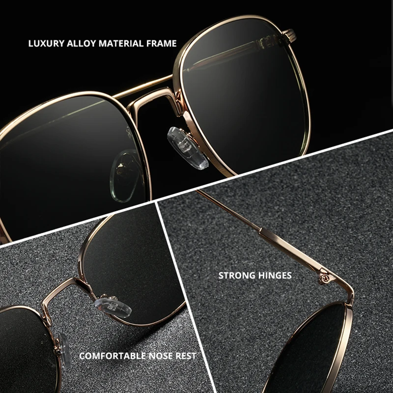 Retro Style Round Sunglasses for Women