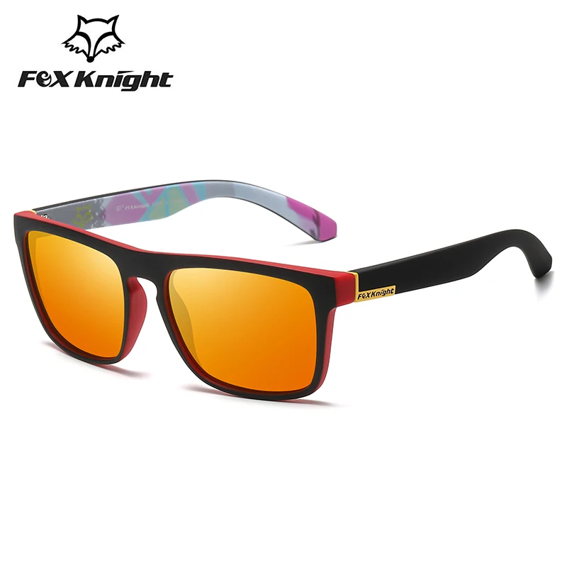 Fox Knight Polarized Retro Colorful Sunglasses UV400