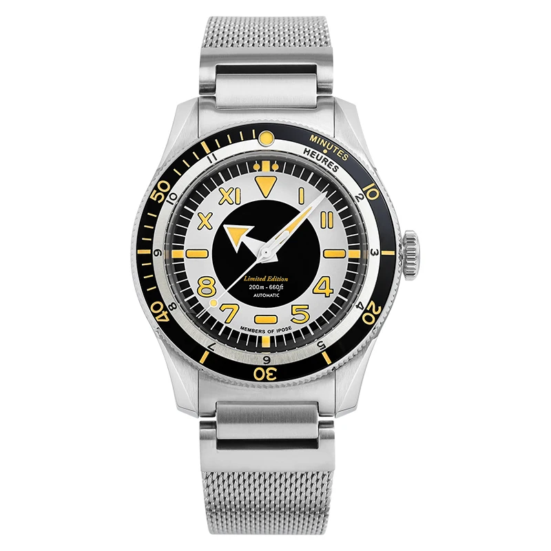IPOSE 5303 PT5000 Automatic Dive Watch Sport Retro Style 200m