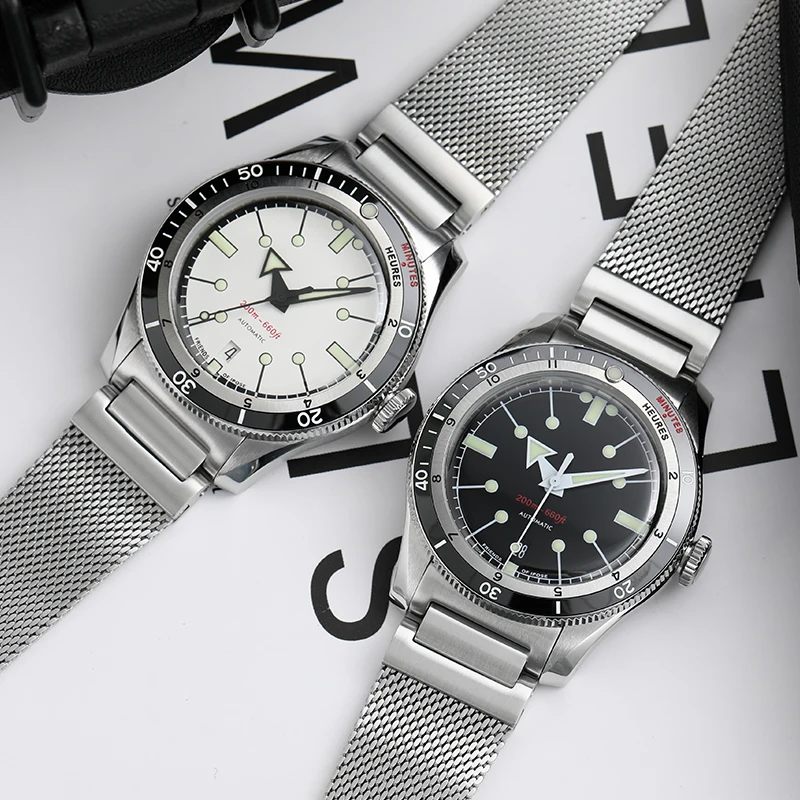 IPOSE 5303 PT5000 Automatic Dive Watch Sport Retro Style 200m