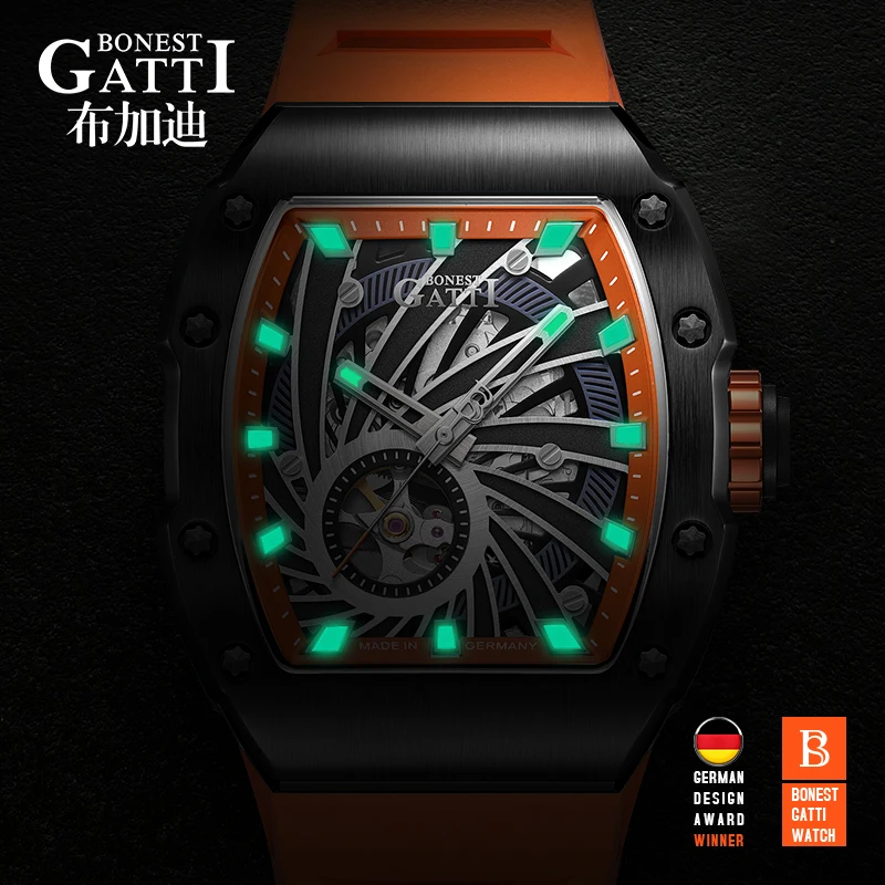 Bonest Gatti Ghost Speed Automatic Watch Bg9902