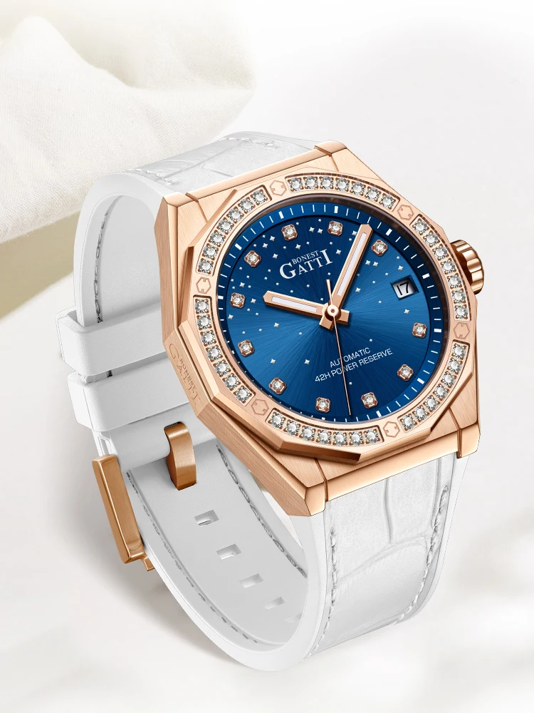 Starry Night Bonest Gatti Ladies Fashion Mechanical Watch