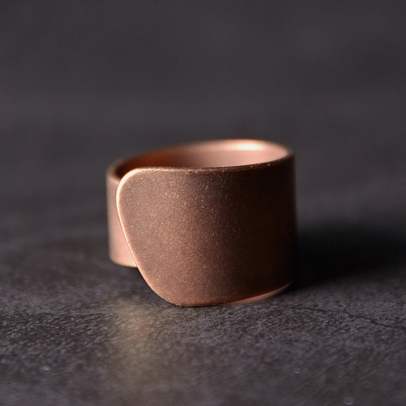 Hammered Hand Crafted Solid Copper Ring