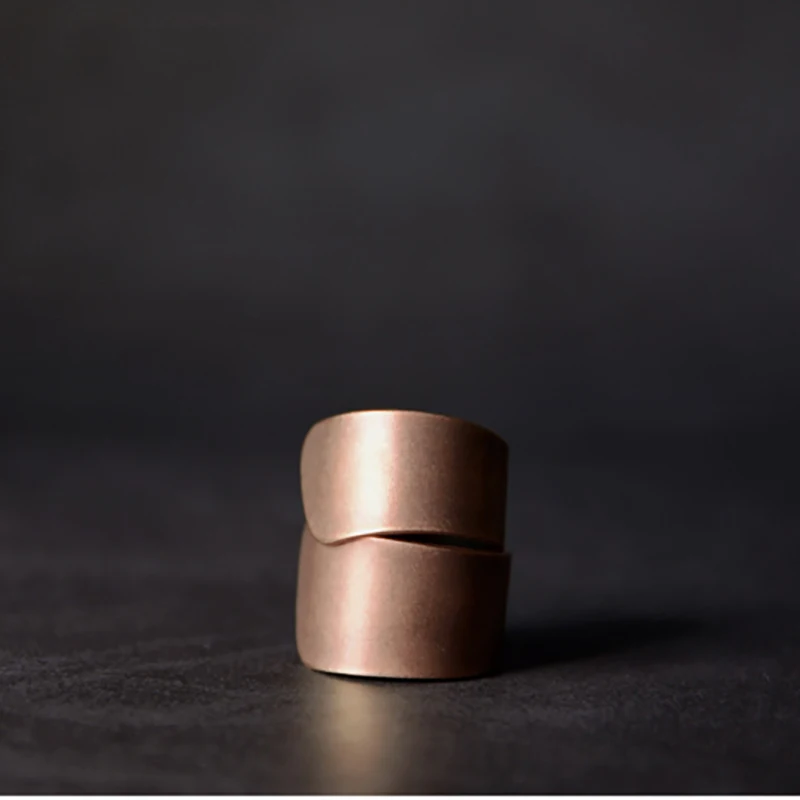 Hammered Hand Crafted Solid Copper Ring