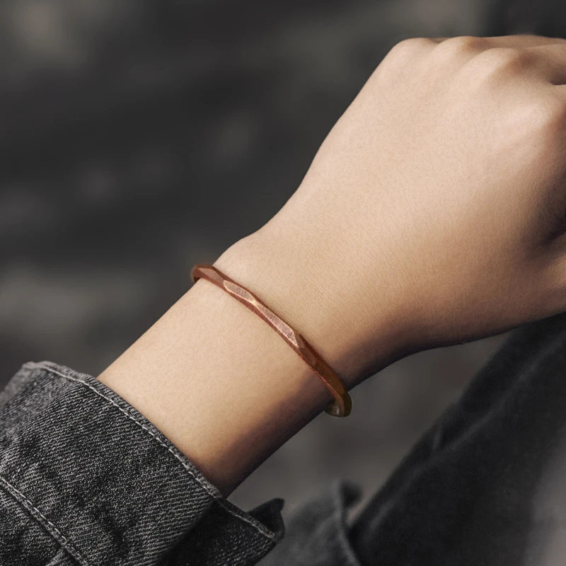 Handmade Pure Copper Cuff Bracelet