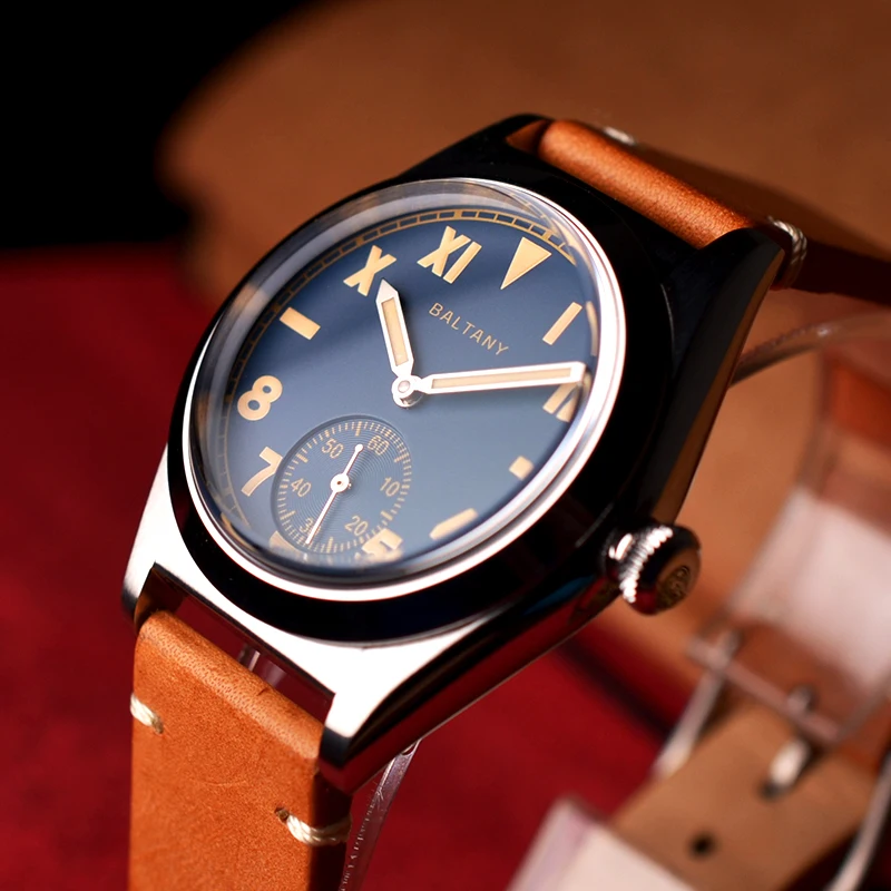 Baltany Ovetto Retro Bubble back Automatic Watch