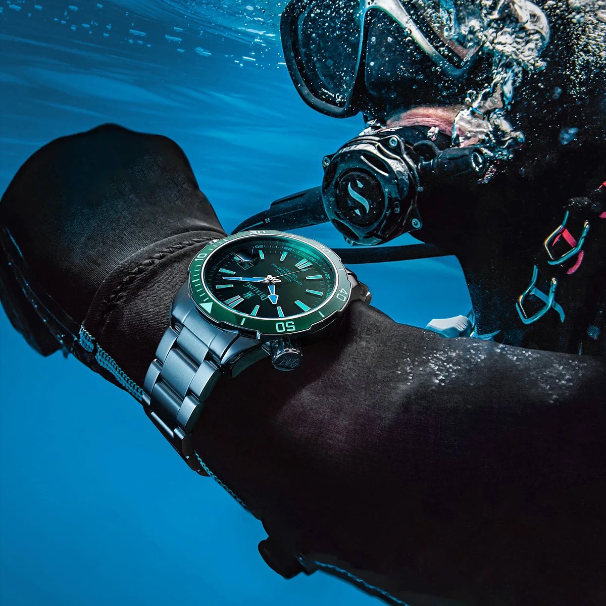 DITALING DT1521 Men's Automatic Military Watch