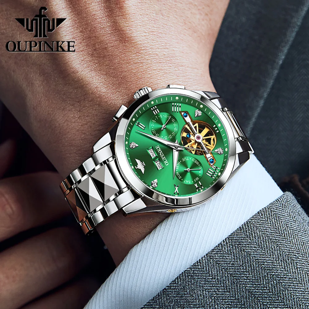 OUPINKE 3186 Luxury Men Automatic Mechanical Watch