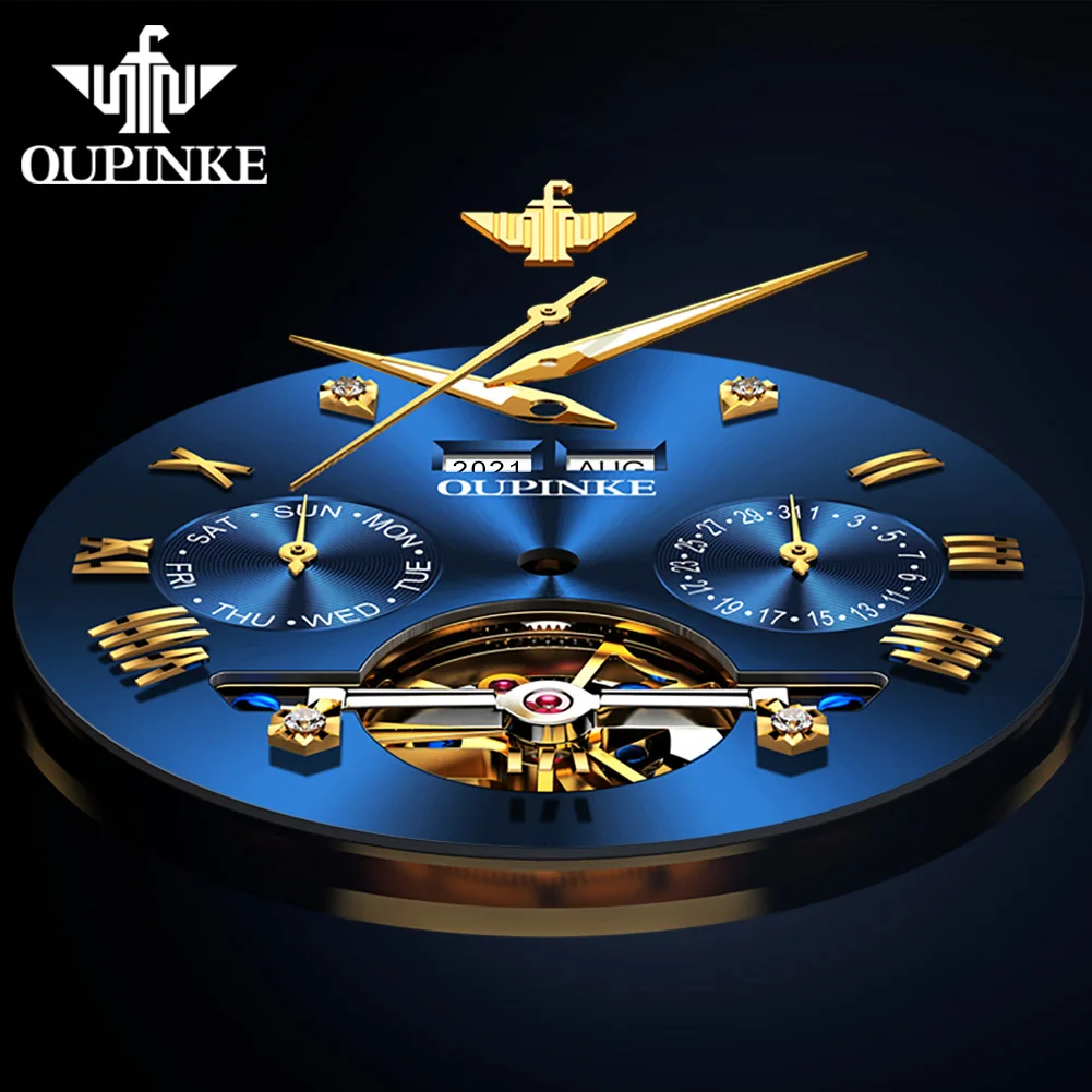 OUPINKE 3186 Luxury Men Automatic Mechanical Watch