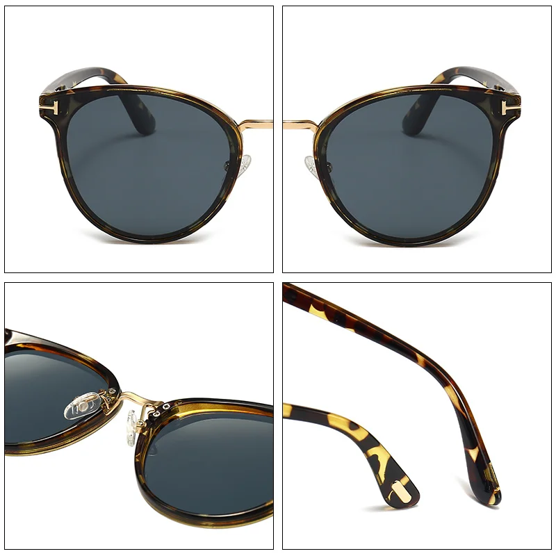 Polarized Cat Eye Sunglasses Luxury Women's Fashion Eyewear