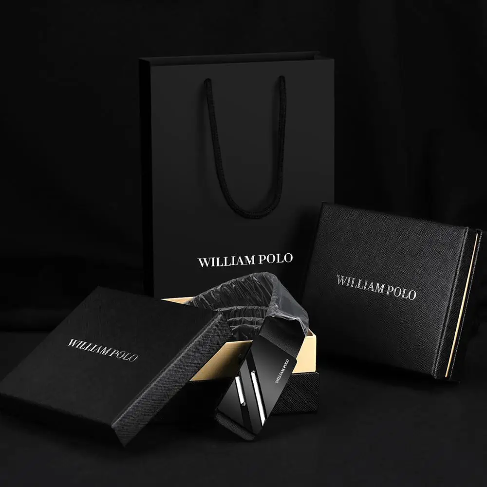 William POLO Men's Automatic Buckle Belt No Holes