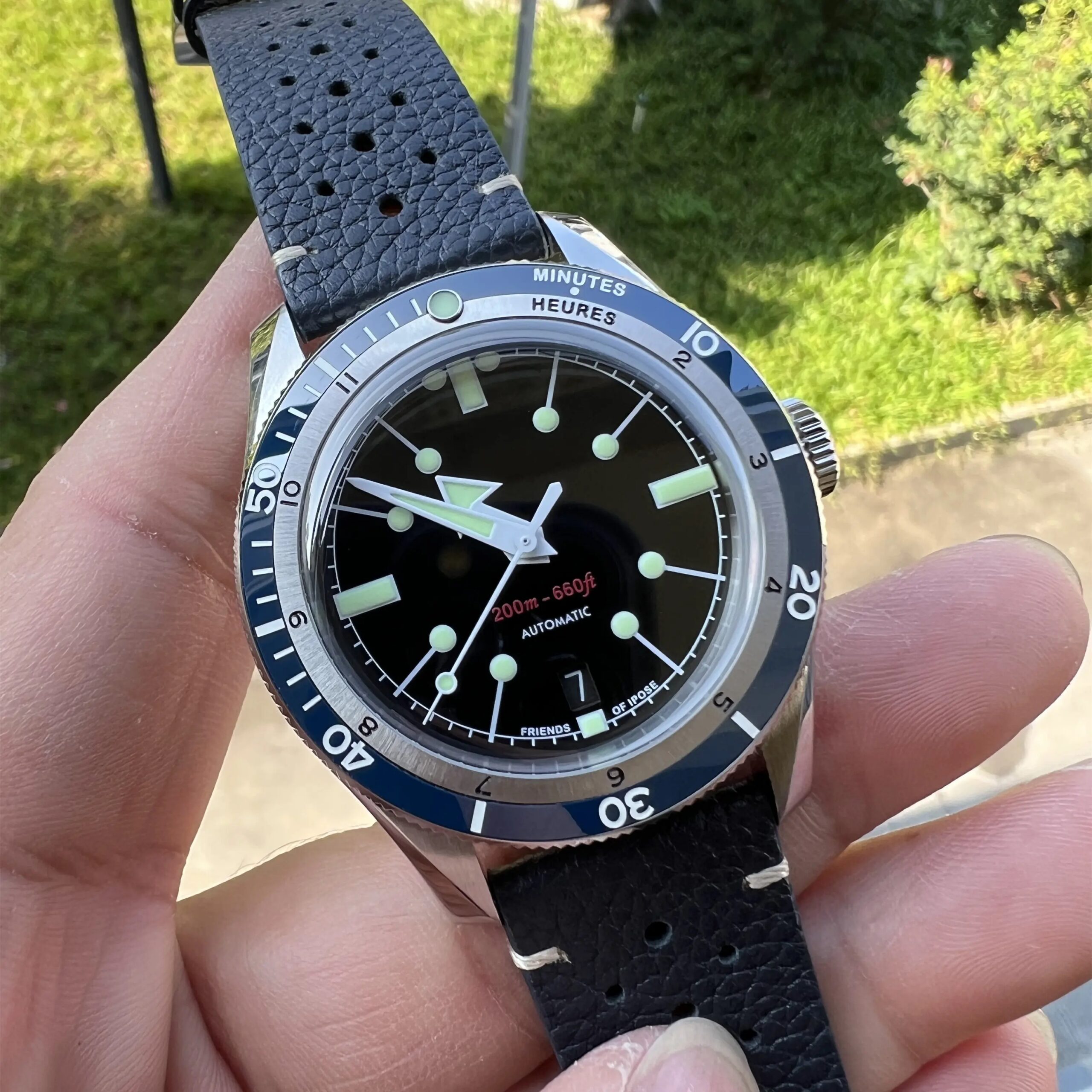 2024 IPOSE IX DAO GMT Men's Automatic Watch