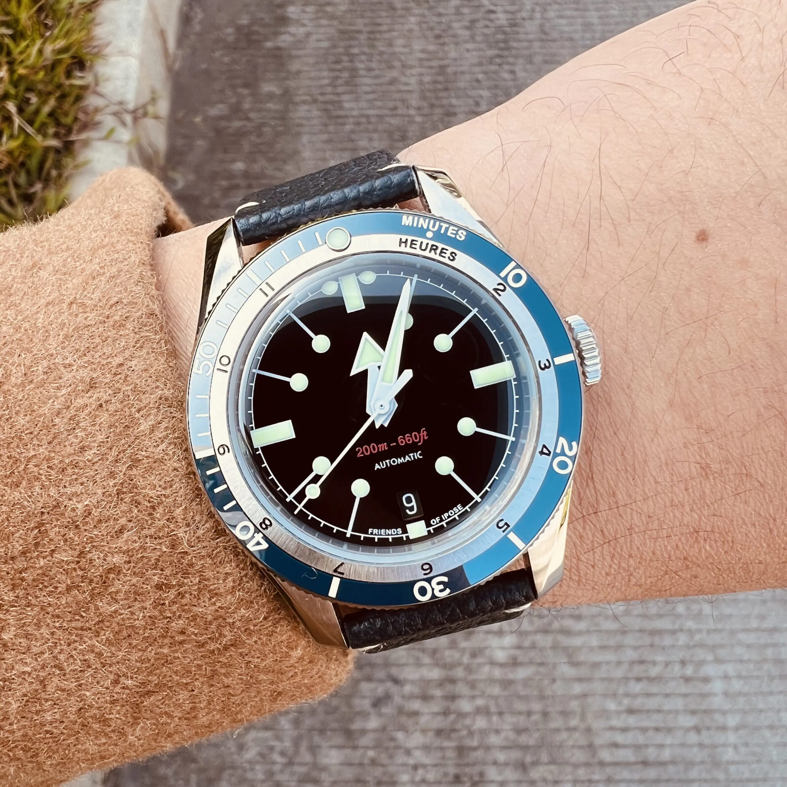 2024 IPOSE IX DAO GMT Men's Automatic Watch
