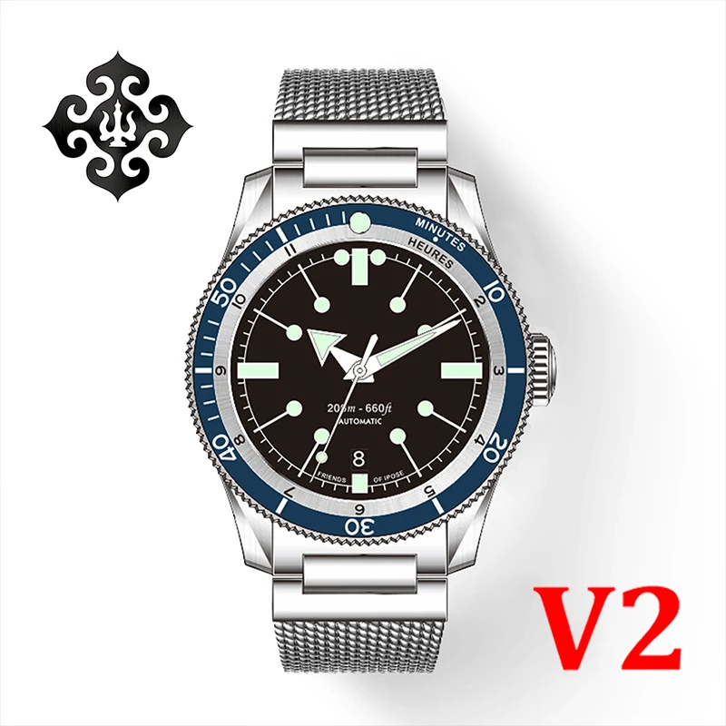 2024 IPOSE IX DAO GMT Men's Automatic Watch