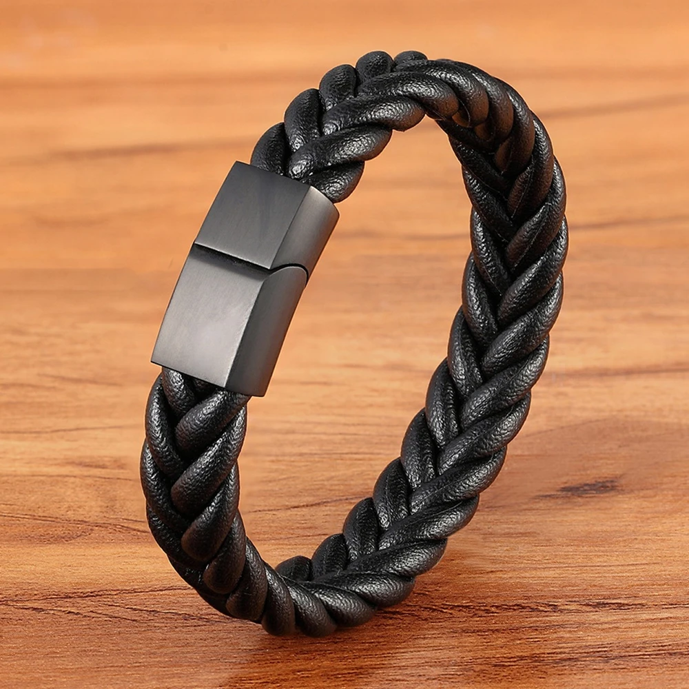 Durable Multi-Color Magnet Buckle Men's Bracelet