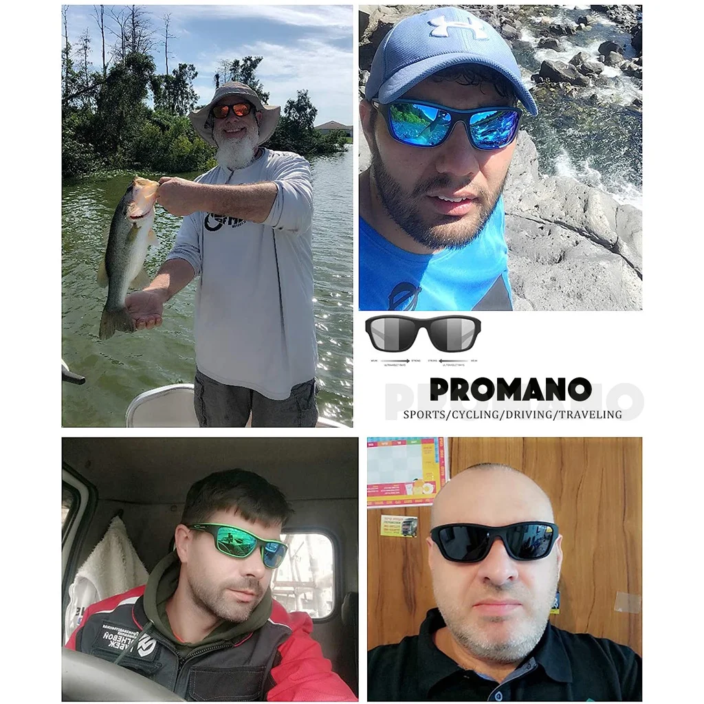 Polarized Fishing Sunglasses with UV400 Lens