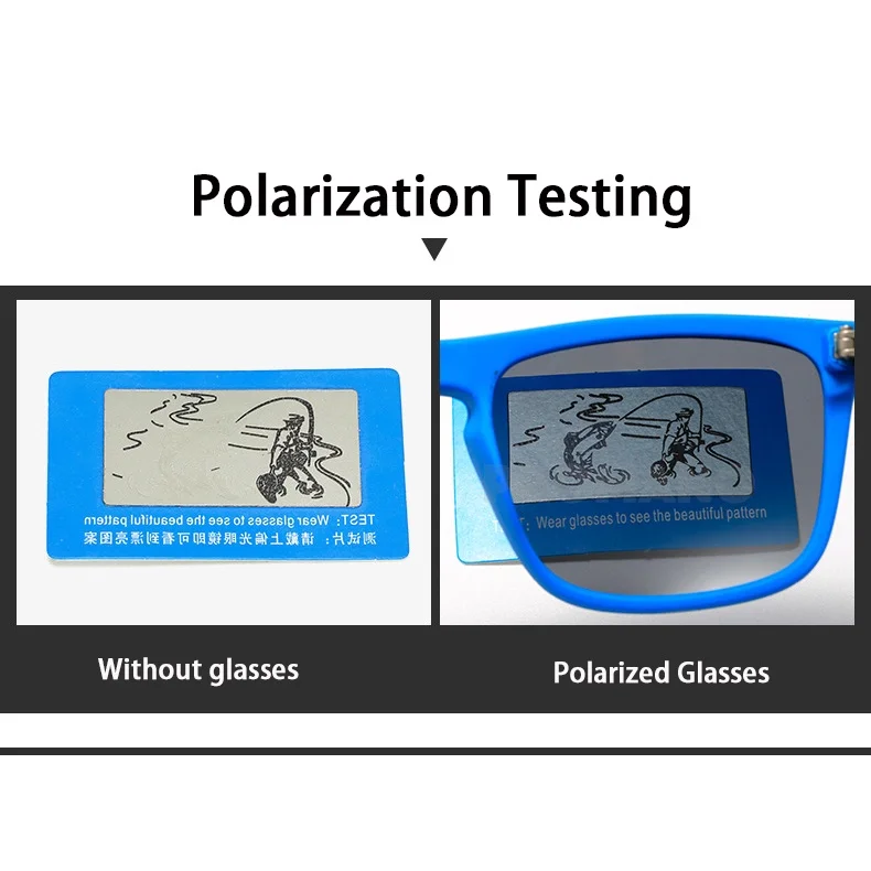 Polarized Fishing Sunglasses with UV400 Lens