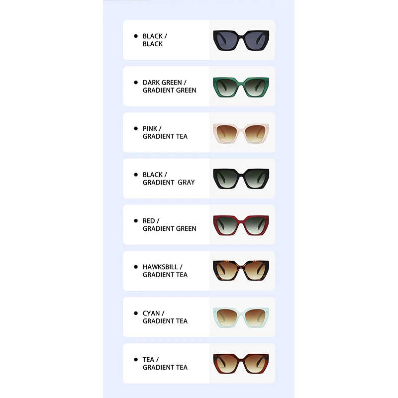 Trendy AEVOGUE Shades for Women with UV Protection