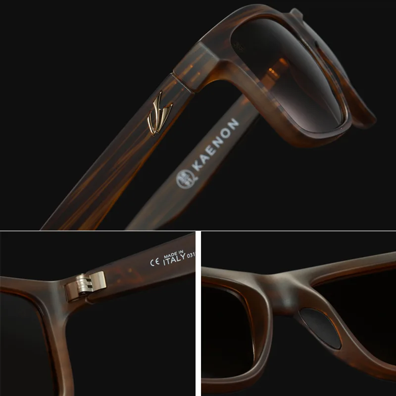 KAENON Italy Design High Quality Polarized TR90 Sunglasses