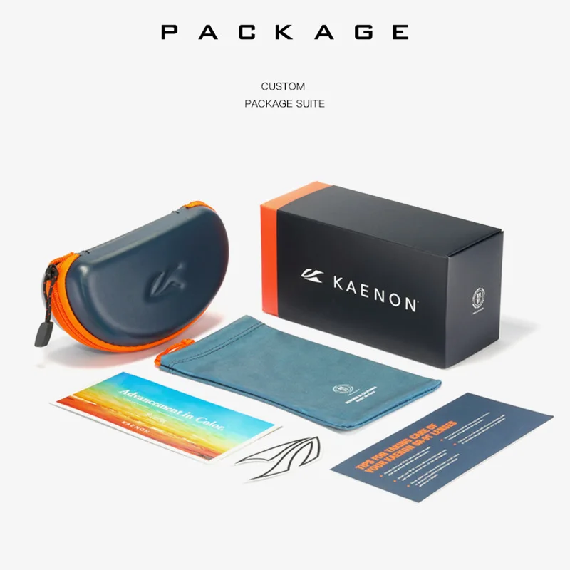 KAENON Italy Design High Quality Polarized TR90 Sunglasses