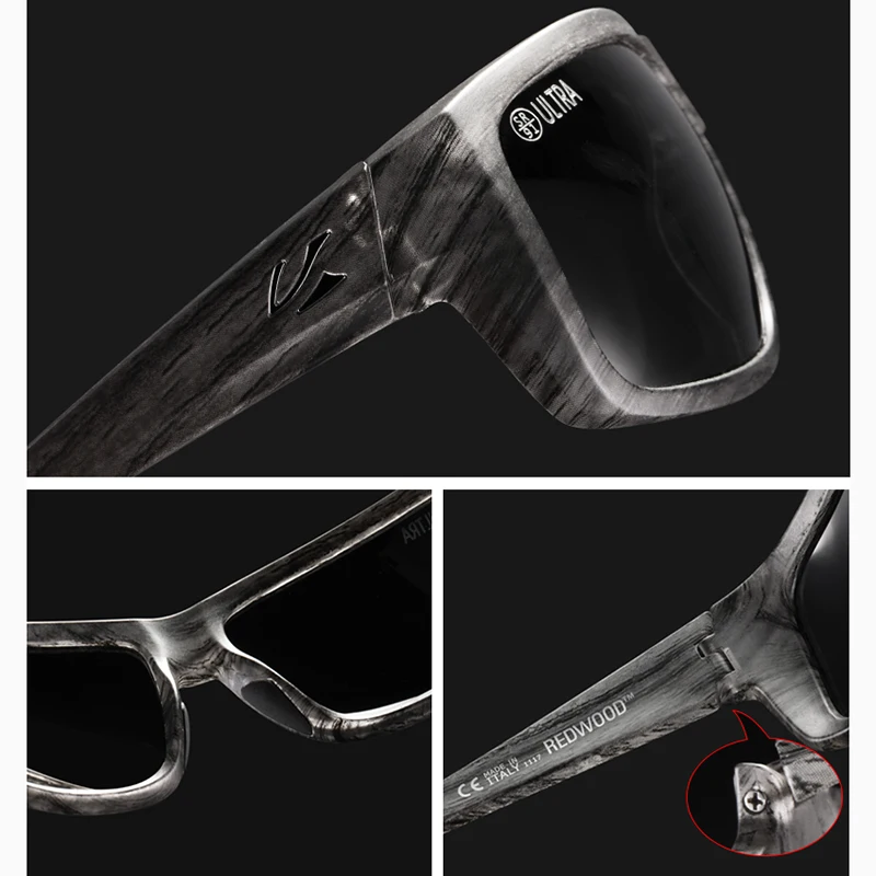 Kaenon Redwood Polarized Sunglasses UV400 Protection