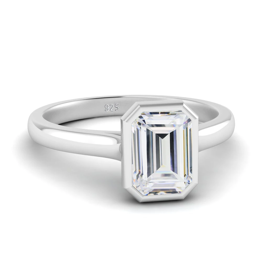 Madison Audrey Moissanite Ring