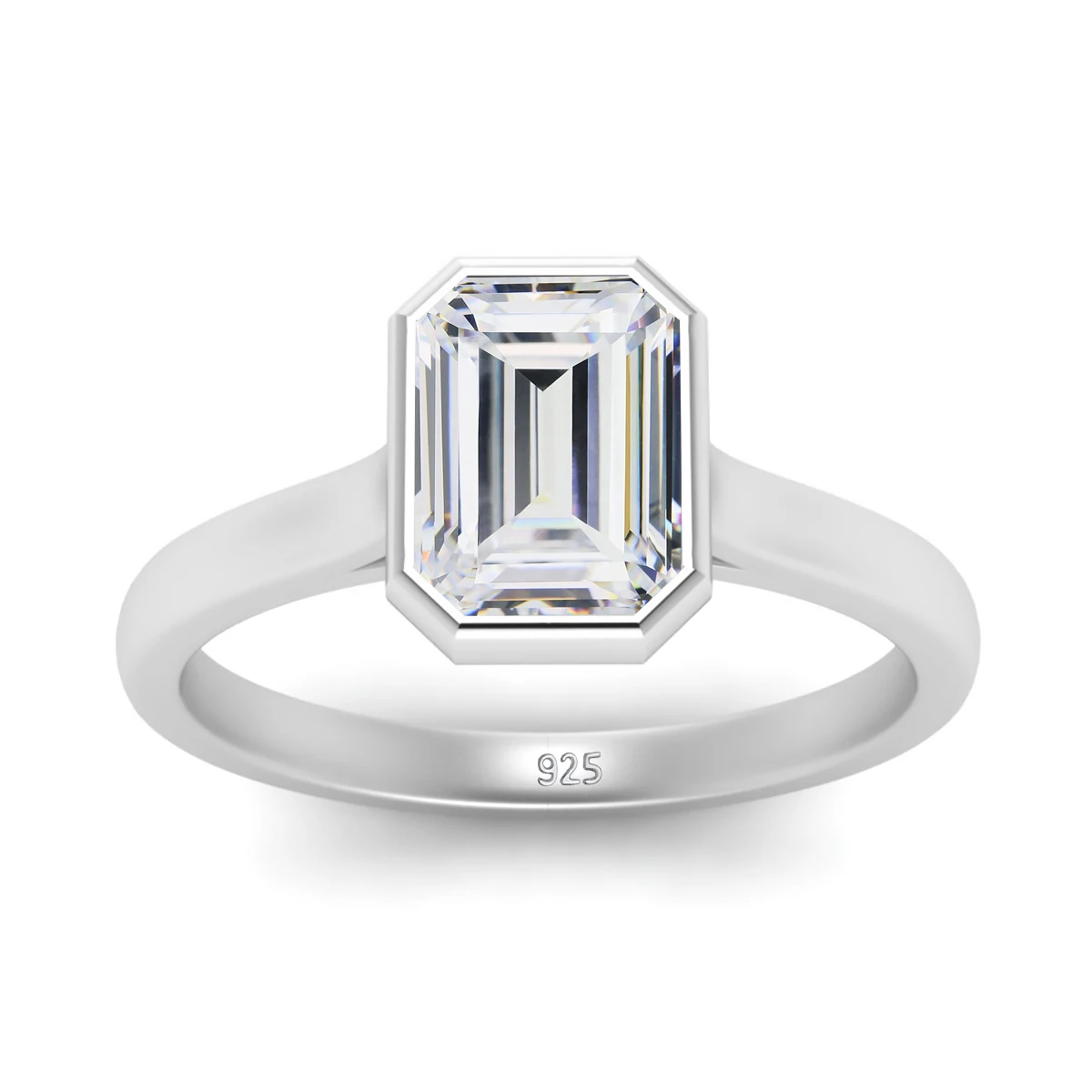 Madison Audrey Moissanite Ring