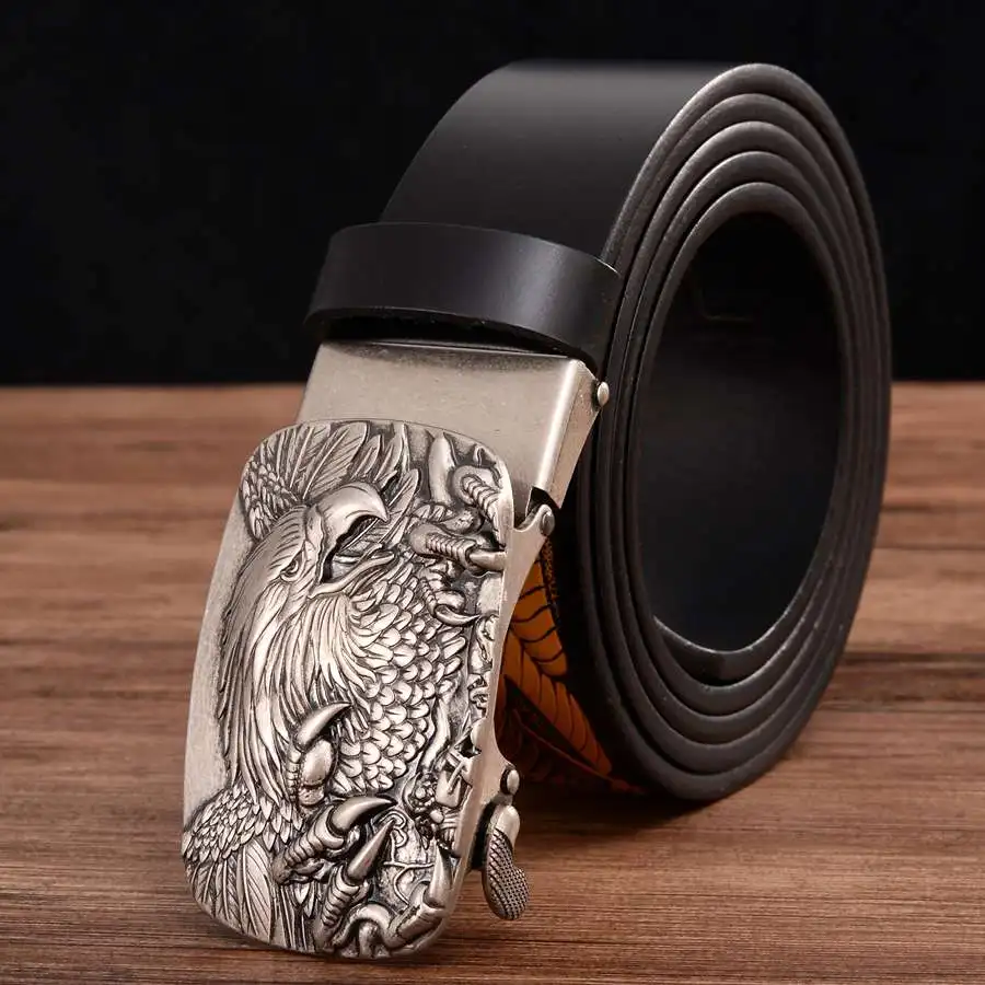 American Eagle Belt with Automatic Buckle