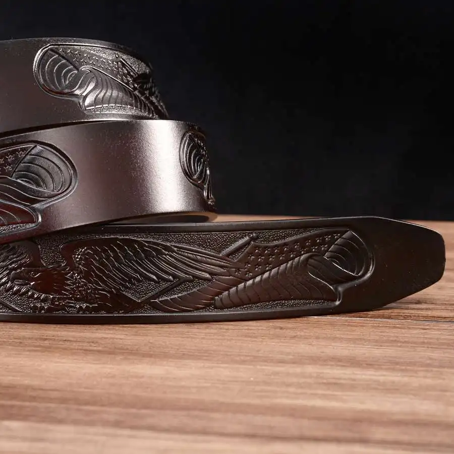 American Eagle Belt with Automatic Buckle