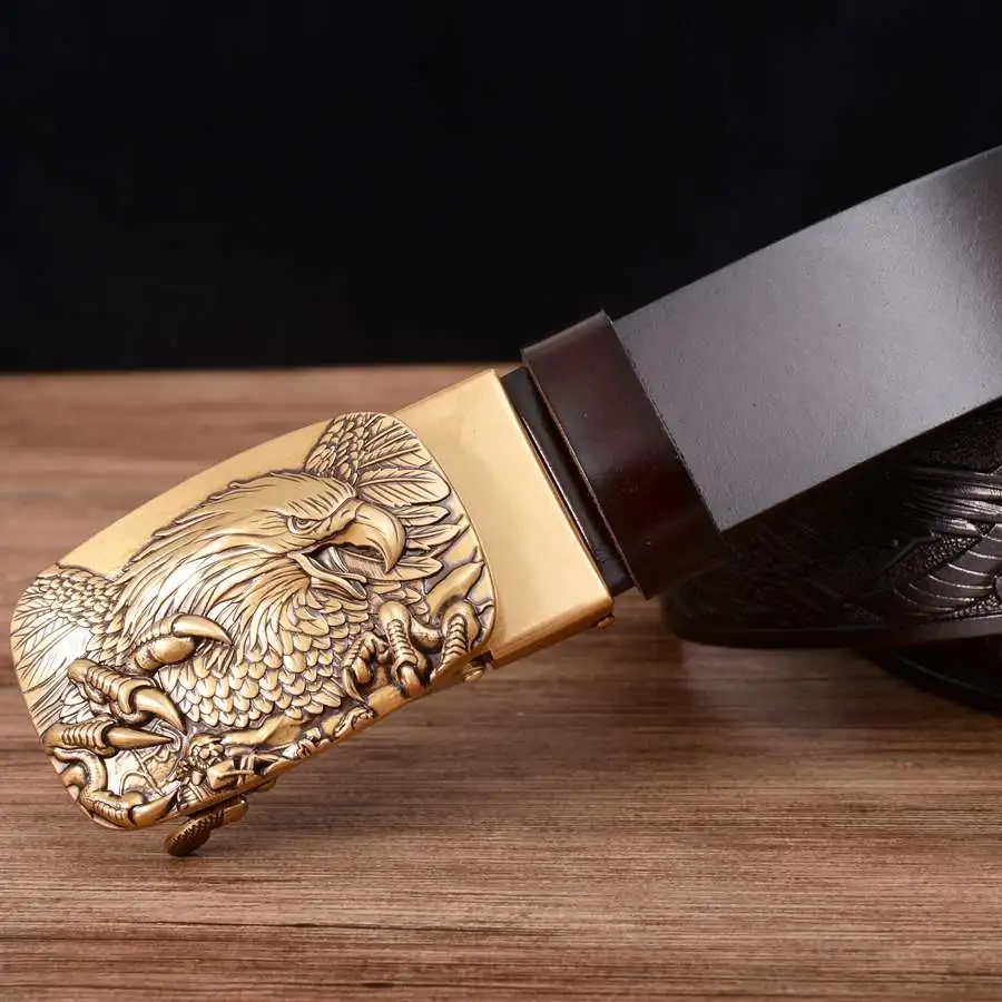 American Eagle Belt with Automatic Buckle