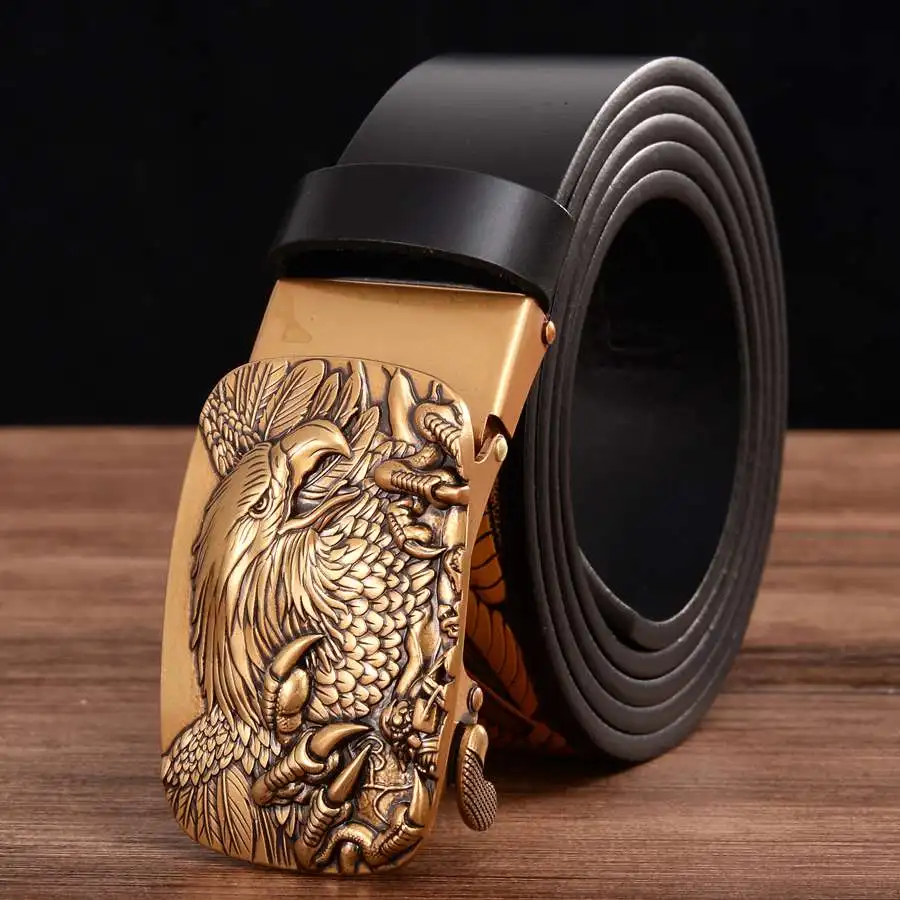 American Eagle Belt with Automatic Buckle