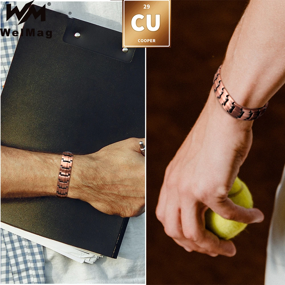 Pure Copper Magnetic Bracelet Health Jewelry