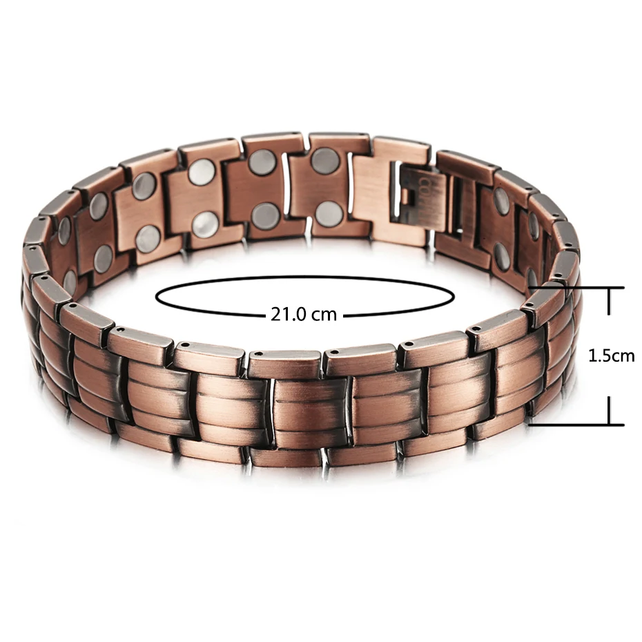 Pure Copper Magnetic Bracelet Health Jewelry