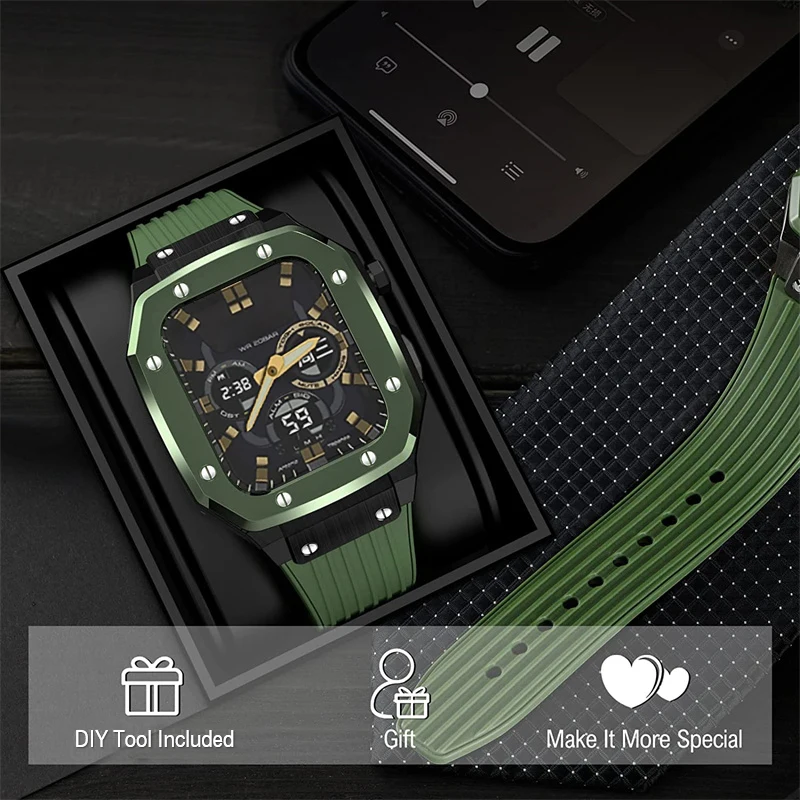 Luxury Modification Case Band for Apple Watch