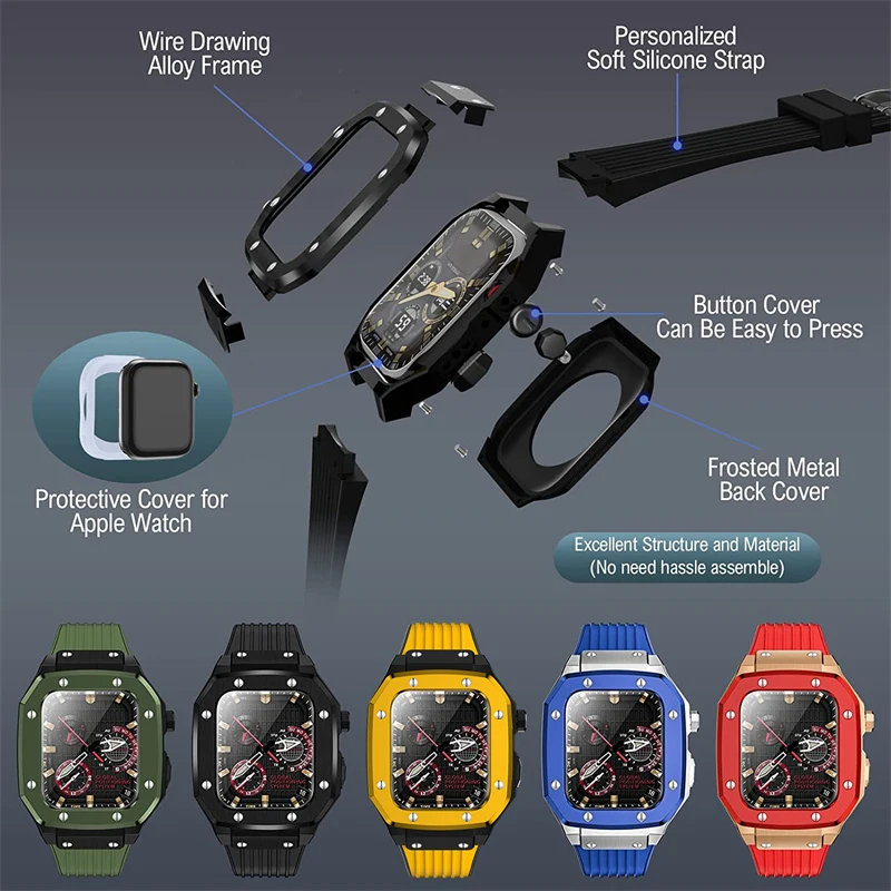 Luxury Modification Case Band for Apple Watch