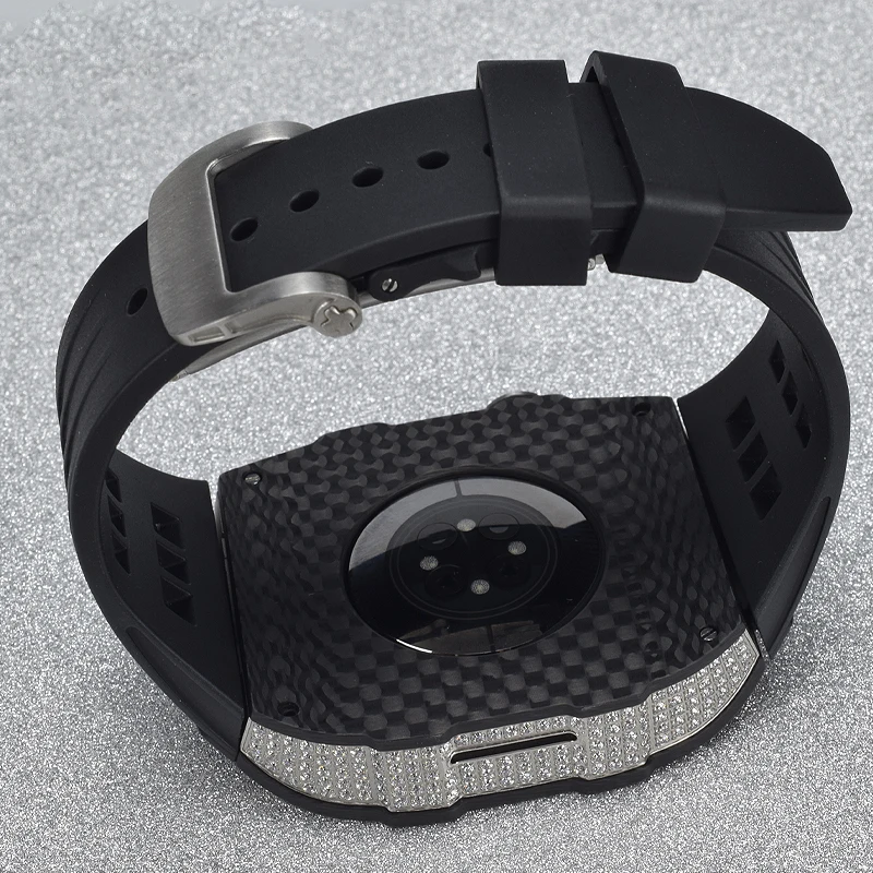 Apple Watch Mod Kit Carbon Fiber Case
