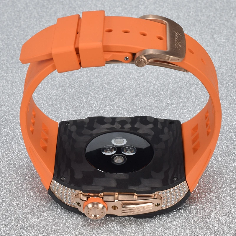 Apple Watch Mod Kit Carbon Fiber Case