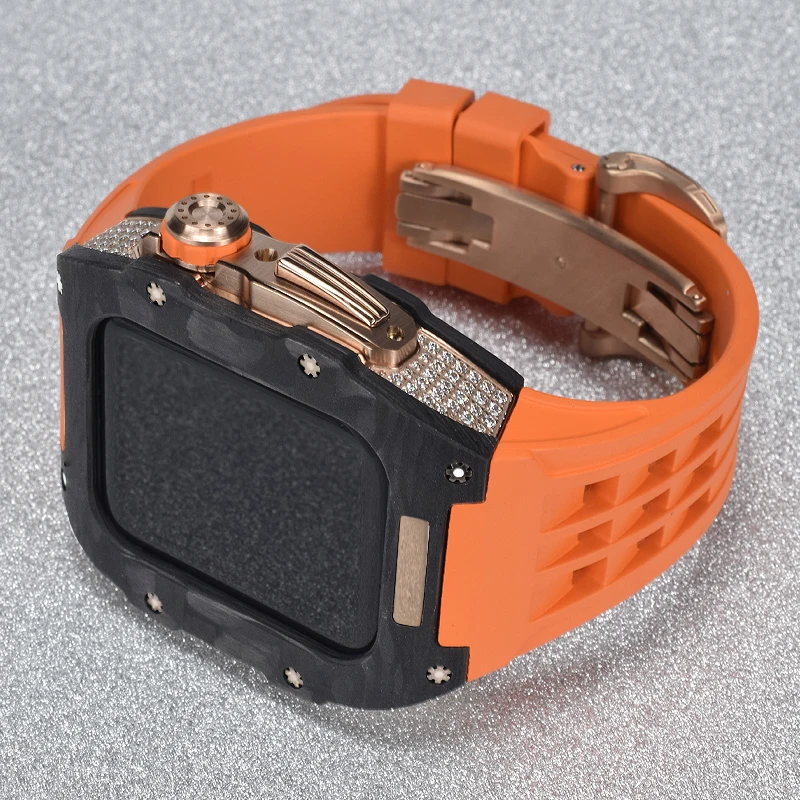 Apple Watch Mod Kit Carbon Fiber Case