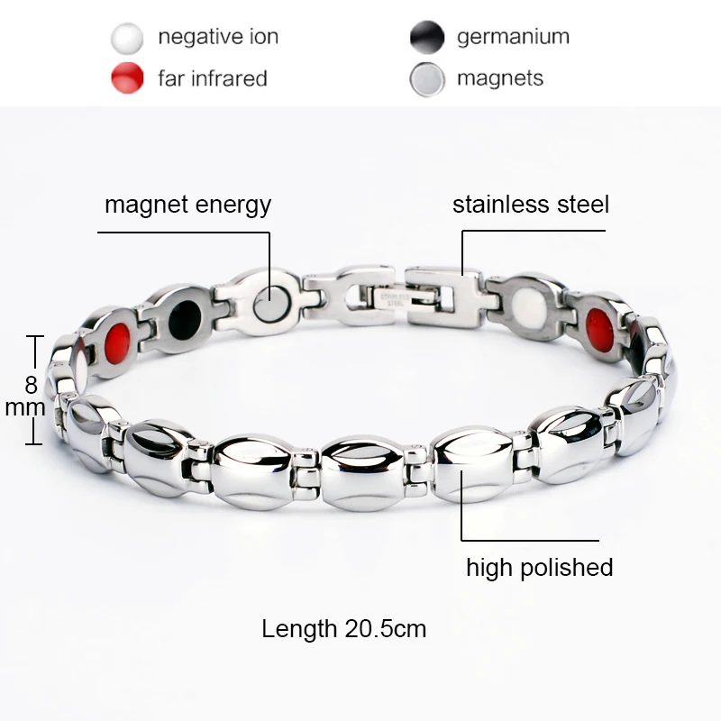 Healing Magnetic Therapy Bracelets For Women